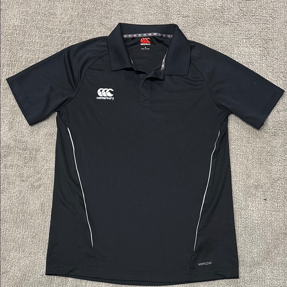 Black Polo Shirt for Men